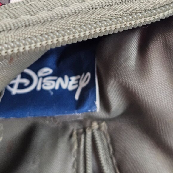 Disney Mickey Mouse Womens Shoulder Bag Green Canvas Strap Zip Closure - Picture 6 of 8